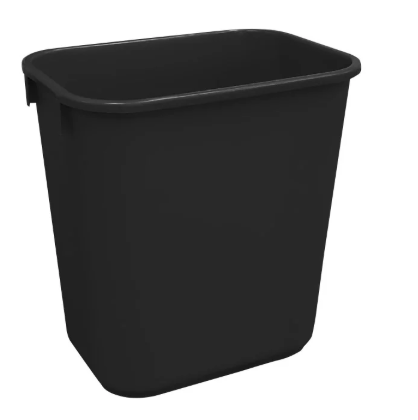 GLB-9756BLA POUBELLE NOIRE 26 LITRES