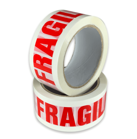 PP5057-TAPE IMPRIME FRAGILE 48MMX66M 72/CAISSE
