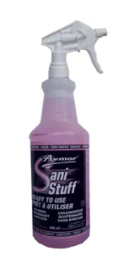 101106776 ''SANI STUFF'' DÉSINFECTANT QUATERNAIRE SANS RINÇAGE RTU 946ML