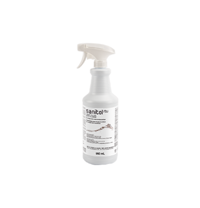SAFEBLEND-SANR(CSX12) ''SANITOL''  DÉSINFECTANT SANS RINÇAGE RTU VENDU CAISSE 12X950ML