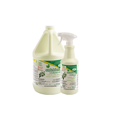 SANIBLEND-SRXP(4L) NETTOYANT DÉSINFECTANT MENTHE POIVRÉE 4L