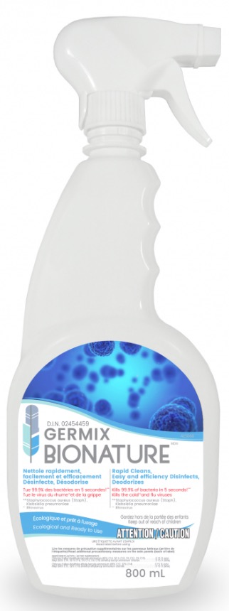 BIO-352 ''GERMIX'' NETTOYANT DÉSINFECTANT 800ML