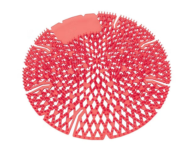 BIG D-0625 TAMIS POUR URINOIR ROUGE FRAGRANCE ''POMME/CANELLE''