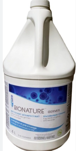 BIO-354 ''GERMIX'' NETTOYANT DÉSINFECTANT 4L