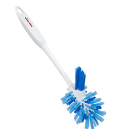 [188223] VILEDA-148223 BROSSE À TOILETTE AVEC PETITE BROSSE POUR REBORD SANS CÔNE