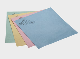 [233585] VILEDA-143590 CHIFFON MICROFIBRE ''BLEU'' 15''X14'' PVA MICRO 5/PAQUET 