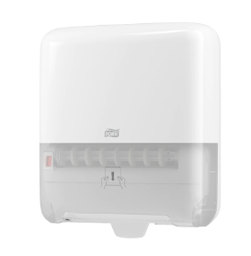 [411020] TORK-5510202 DISTRIBUTEUR DE PAPIER A MAIN ROULEAU BLANC ELEVATION MATIC BLANC