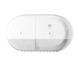[416850] TORK-685000 MINI DISTRIBUTEUR PAPIER HYGIENIQUE DOUBLE SMARTONE BLANC