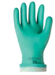 [613176] ANSELL 37-175 GR:8 GANT SOLVEX RÉSISTANT CHIMIQUE VERT 