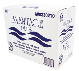 [672842-ABP] ABP-AV8330210 PAPIER HYGIÉNIQUE JUMBO 2 PLIS 8RLX10LBS
