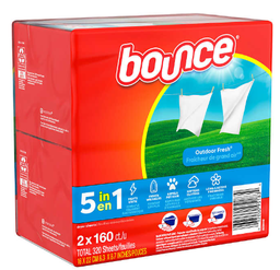 [733420] BOUNCE EN FEUILLE 320F/PQT ASSOUPLISSEUR (2X160F) OUTDOOR FRESH