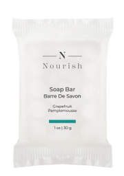 [757117-S1] NOURISH SOAP01 SAVON MASSAGE 1OZ 320/CS