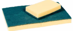 [897400] 3M-7400 EPONGE RÉCURER JAUNE/VERTE EN VRAC ET EMBALLÉ INDIVIDUELLE