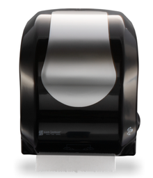 [417470] SJ-T7470BKSS DISTRIBUTEUR DE PAPIER À MAIN EN ROULEAU ''MÉCANIQUE'' NOIR/INOX