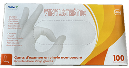 [61GV13-LX] GANT VINYLE LARGE CLAIR 5MILL VENDU 100/BOITE