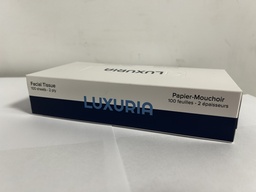 [67W300] LUXURIA PAPIER MOUCHOIR 2 PLIS 30X100/CAISSE