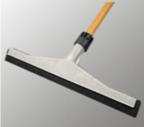 [623060-M] BVS-SQF30HD-60C RACLOIR À PLANCHER MOUSSE 30" AVEC CADRE EN PLASTIQUE INCLUS MANCHE CONIQUE EN BOIS DE 60"