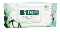 [232480] SERVIETTE HUMIDE BÉBÉ BAMBOO COMPOSTABLE 12X80/CAISSE