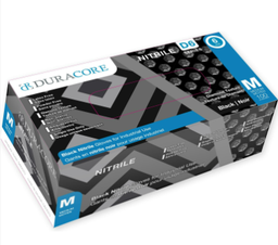 [61GN12-D6] D65570-GANTS NITRILE MÉDIUM NOIR 6MILL 100/BOITE
