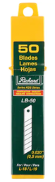 [050005] LB-50 LAME DE RECHANGE POUR COUTEAU RICHARD 50/PQT