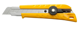[050011] OLFA-LI COUTEAU UTILITAIRE HEAVY DUTY SENIOR JAUNE