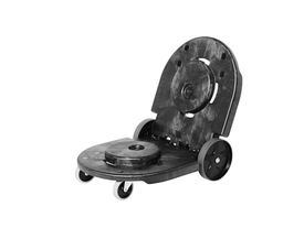 [052646] RUBBERMAID-FG264600BLA SOCLE DOUBLE SUR ROUES