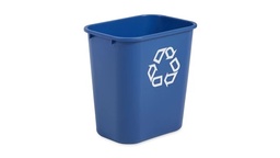 [052966] RUBBERMAID-FG295673BLUE POUBELLE RECYCLAGE BLEU 26.6L  