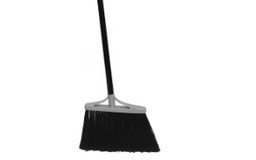 [05905C] BVS-905 BALAI DOMESTIQUE 12'' À ANGLE MANCHE EN MÉTAL DE 48''  